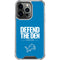 NFL Detroit Lions Team Motto iPhone 16 Pro Clear Case